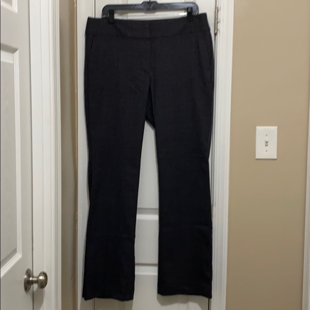 Ann Taylor Factory Plaid Slacks